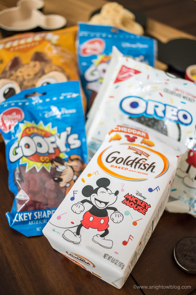 This Mickey Mouse Themed Snack Board is full of Mickey treats that are perfect for Mickey's birthday or your Disney themed party or movie night.