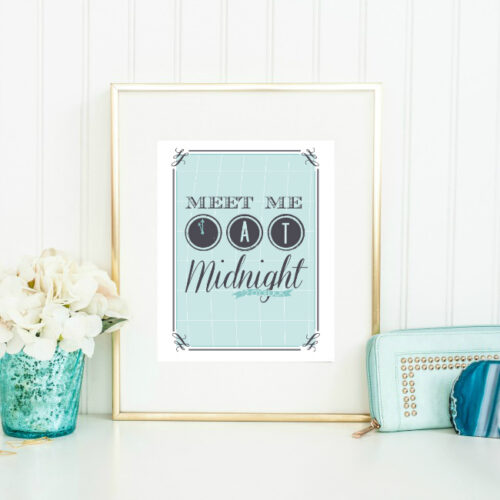 New Year’s Eve Printables - A Night Owl Blog