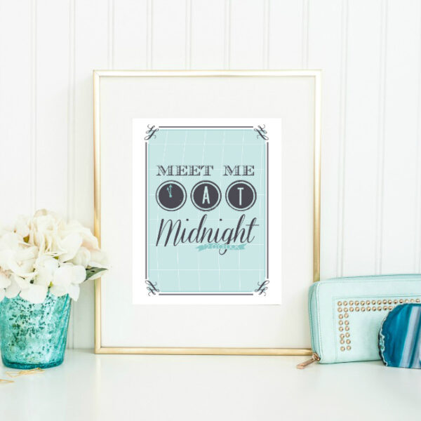 New Year’s Eve Printables - A Night Owl Blog