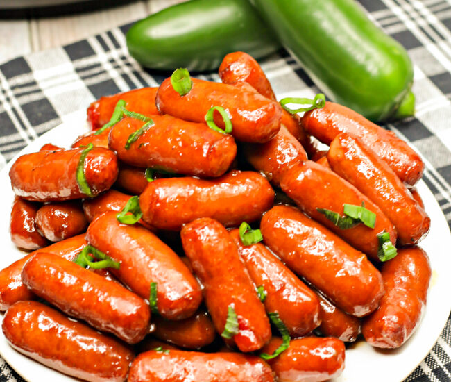 These Instant Pot Cocktail Wieners are the perfect, effortless appetizer to make for your next party or get together!