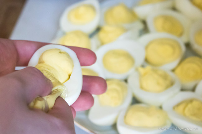 Instant Pot Deviled Eggs are easy to make with the help of your pressure cooker and a few simple ingredients!