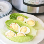 Instant Pot Deviled Eggs are easy to make with the help of your pressure cooker and a few simple ingredients!