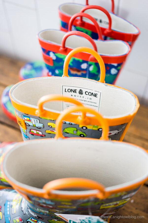 Rain Boot Easter Baskets A Night Owl Blog