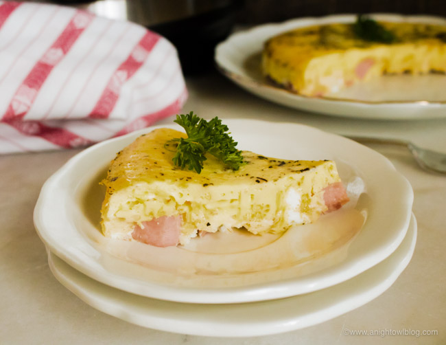 Perfect for breakfast or brunch, whip up a delicious and easy Instant Pot Ham and Cheese Frittata in just minutes!