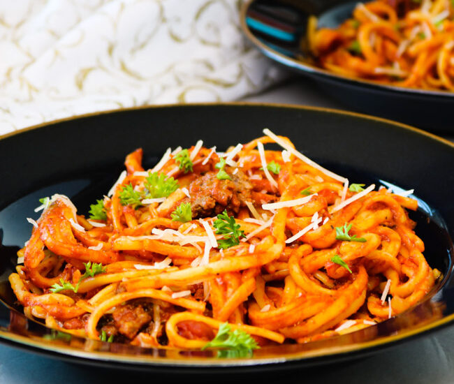 You'll save time but won't skimp on flavor with this delicious Instant Pot Spaghetti recipe!
