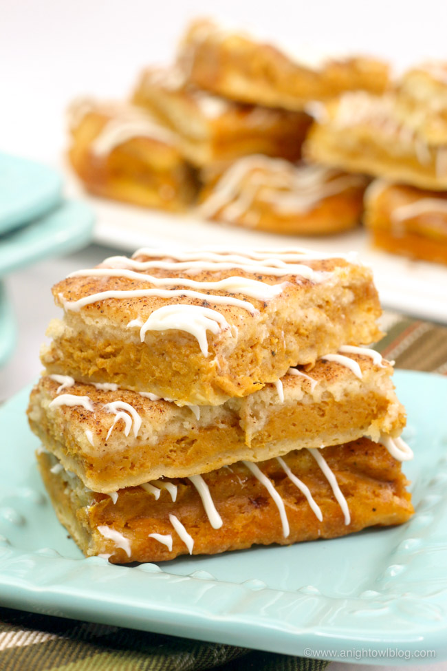 The perfect treat for fall, whip up these delicious Pumpkin Churro Cheesecake Bars in just a few easy steps!