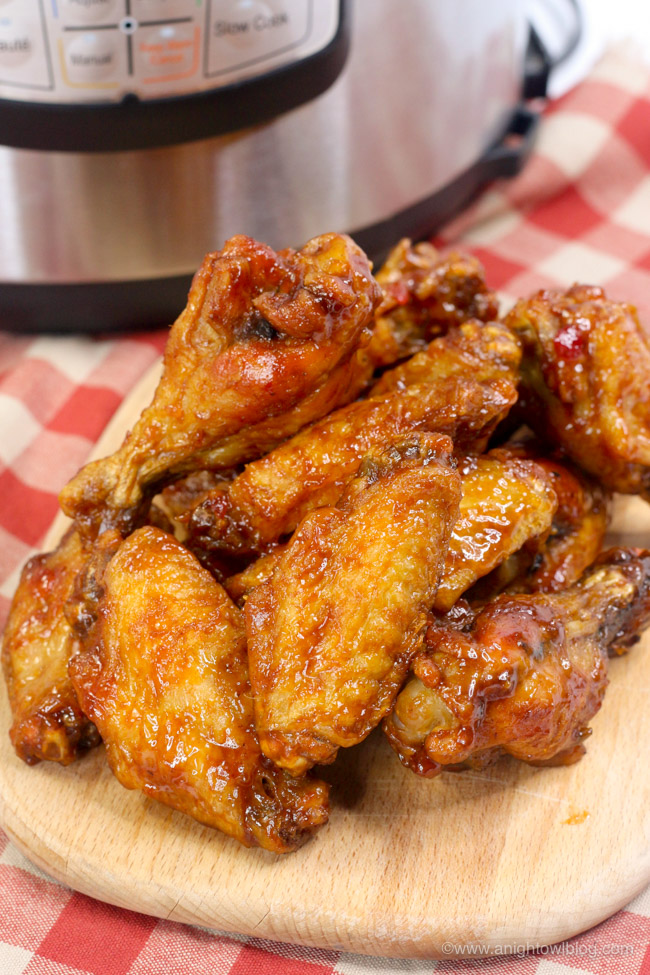 You're going to love the spicy-sweet goodness of these Instant Pot Jalapeño BBQ Chicken Wings, made in the convenience of your pressure cooker!
