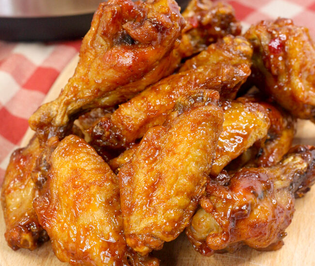 You're going to love the spicy-sweet goodness of these Instant Pot Jalapeño BBQ Chicken Wings, made in the convenience of your pressure cooker!