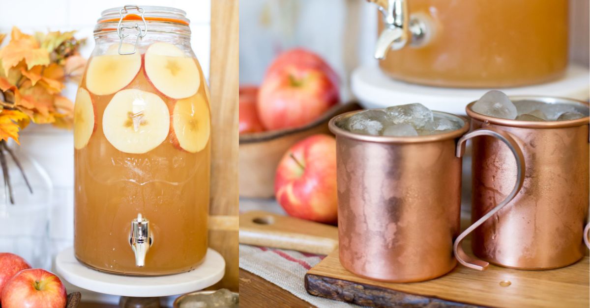 Spiced Apple Rum Punch A Night Owl Blog